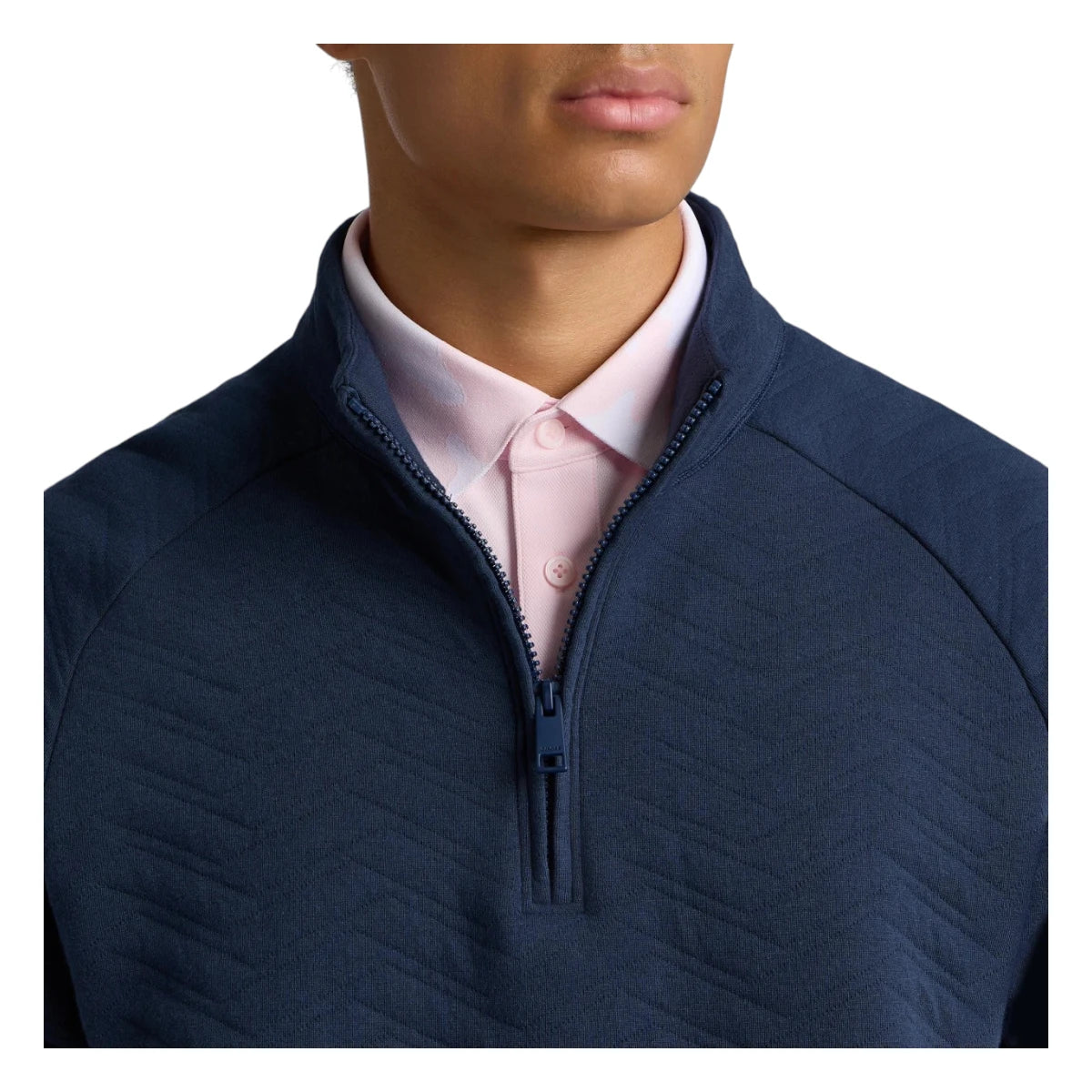 G/FORE Dunes Cotton Quilted 1/4 Zip Golf Mid Layer GMM000078