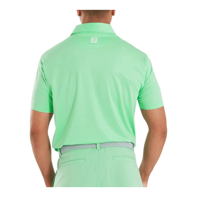 FootJoy Abacus Print Lisle Golf Polo Shirt 37800