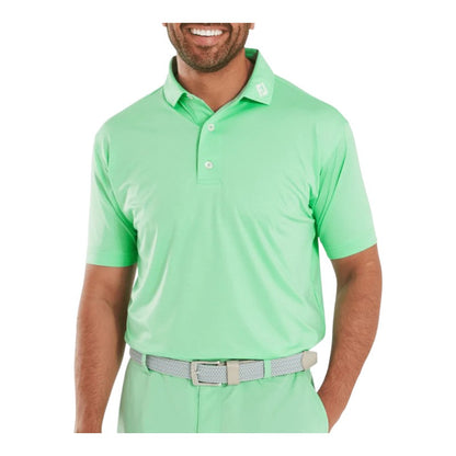 FootJoy Abacus Print Lisle Golf Polo Shirt 37800