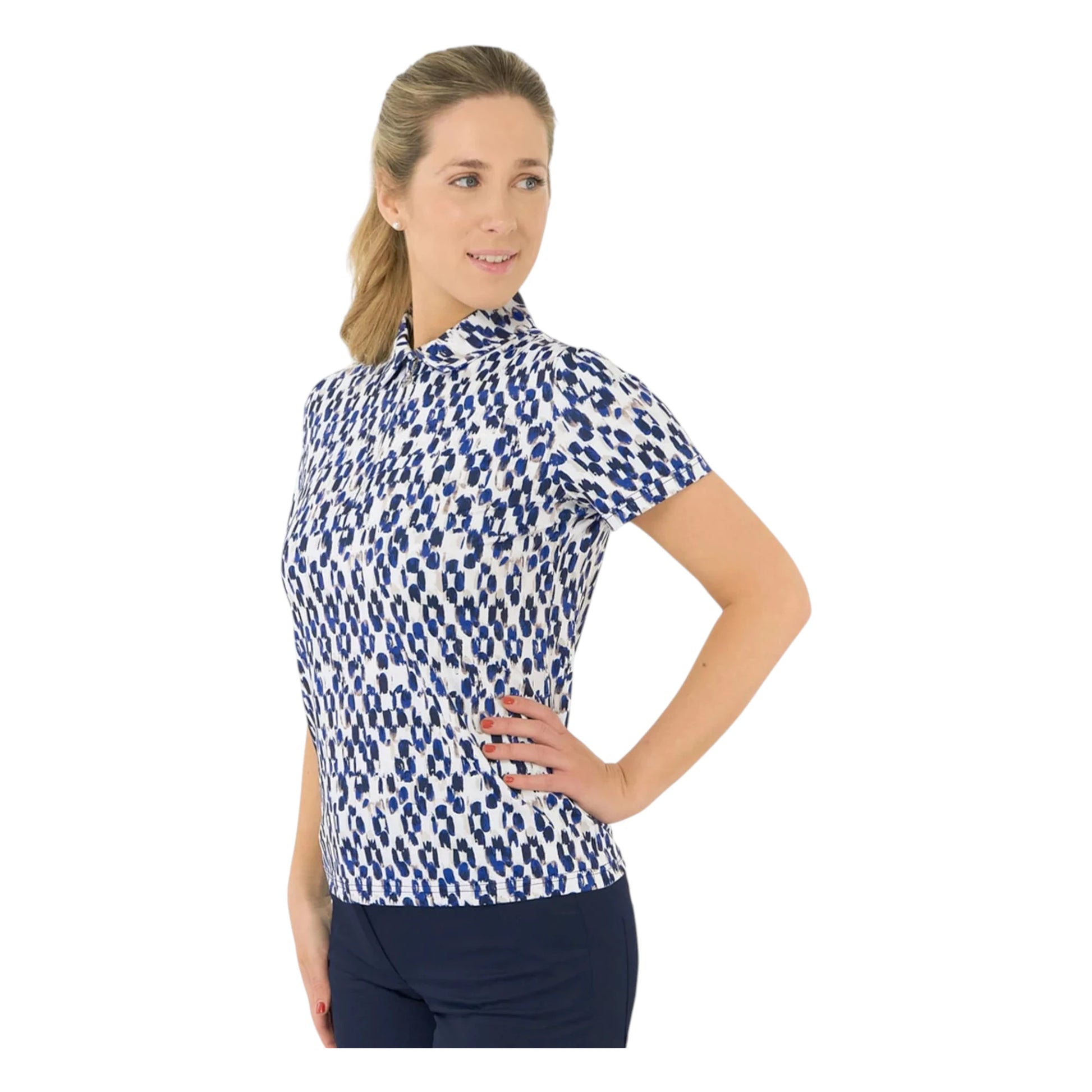 Pure Golf Ladies Felicity Sleeveless Golf Polo Shirt PG-62030