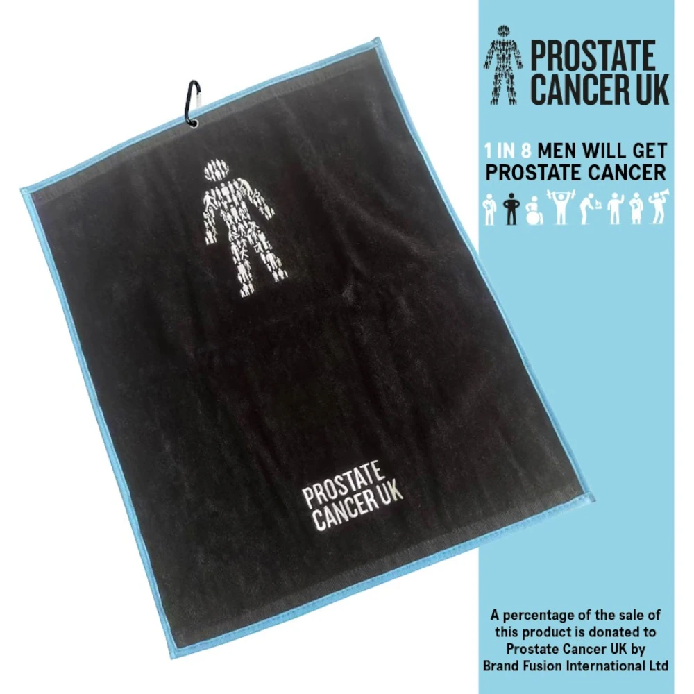 Prostate Cancer Tri Fold Golf Towel PCTW01K