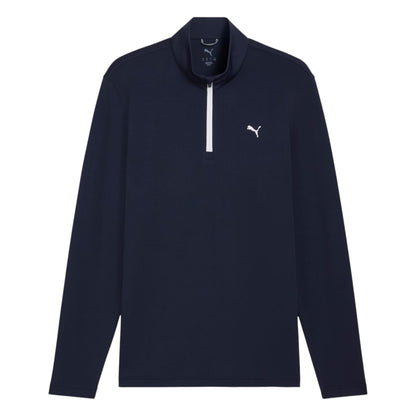 Puma Pure 3.0 Texture 1/4 Zip Golf Midlayer 635476