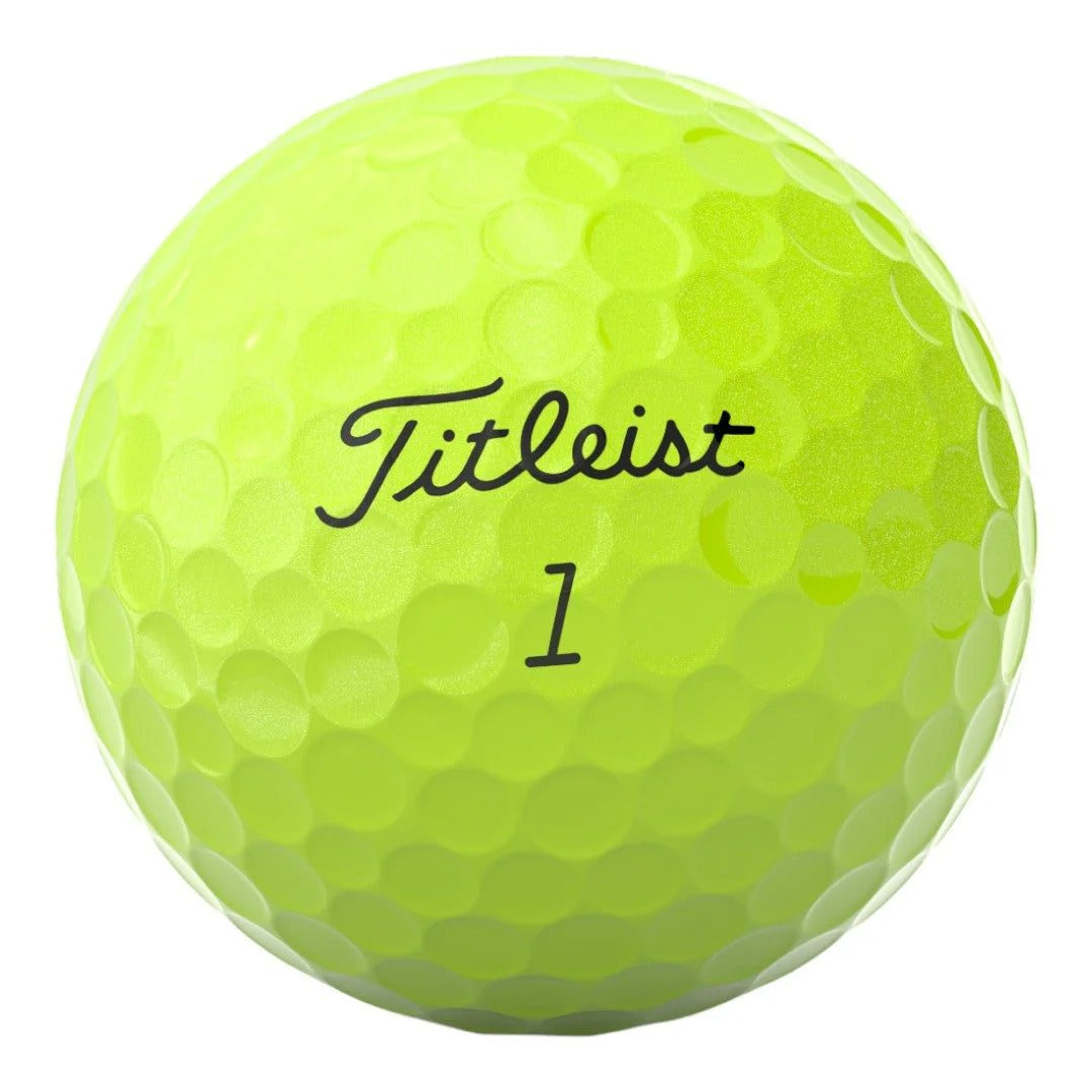 Titleist AVX Yellow Golf Balls | 2 Dozen Offer