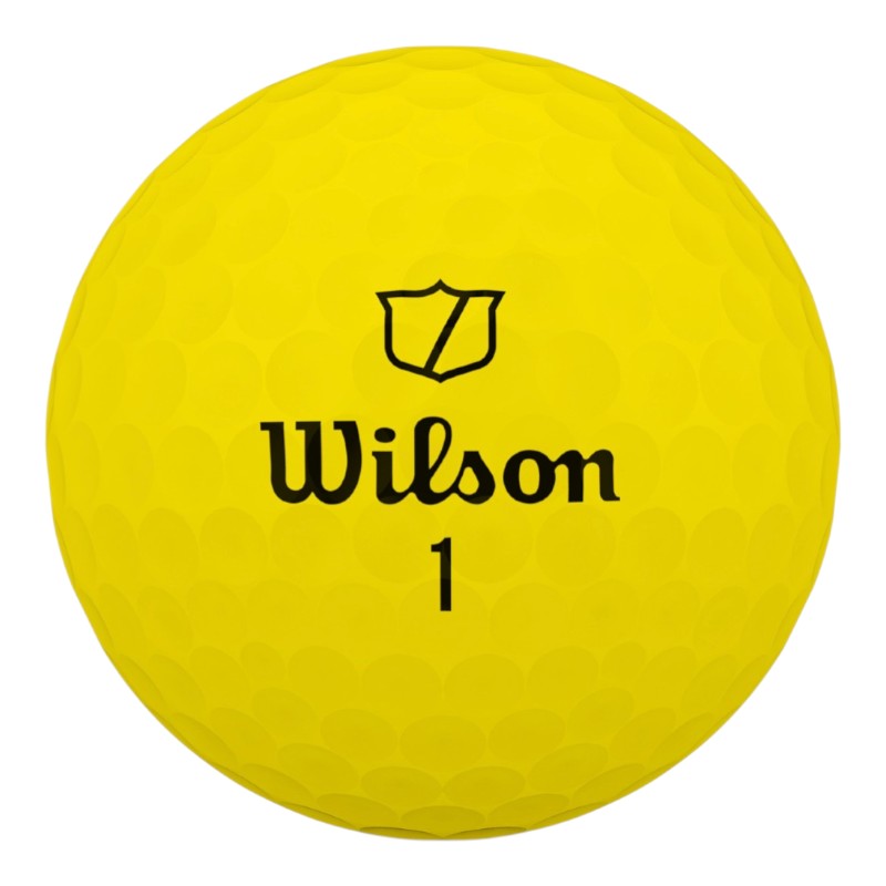 Wilson Staff 2025 Triad Golf Balls | Yellow