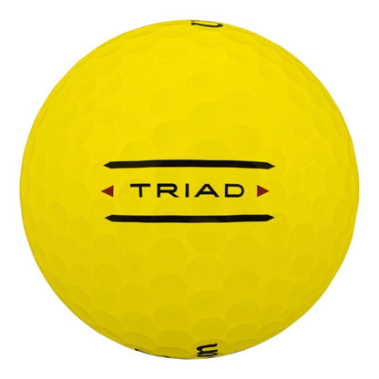 Wilson Staff 2025 Triad Golf Balls | Yellow
