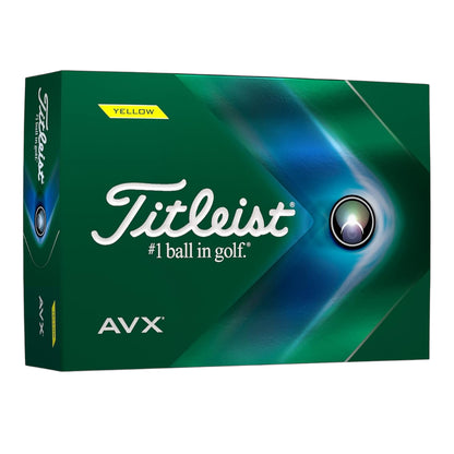 Titleist 2022 AVX Golf Balls | Yellow