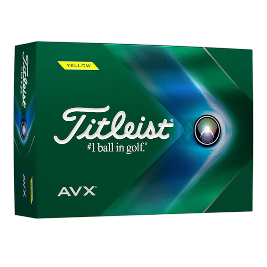 Titleist 2022 AVX Golf Balls | Yellow