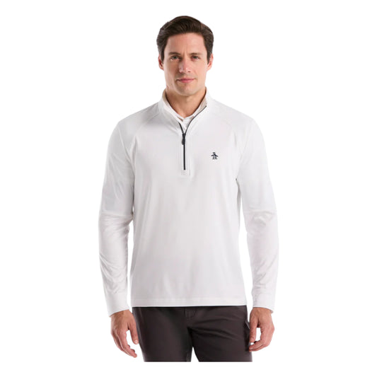 Original Penguin Mixed Media 1/4 Zip Golf Pullover OGKSG049