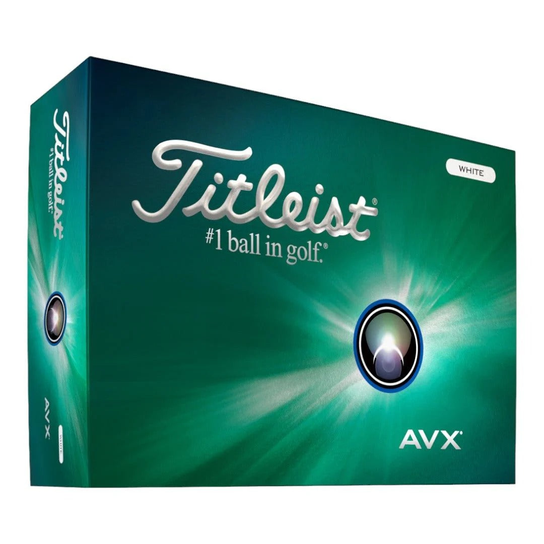 Titleist AVX White Golf Balls | 2 Dozen Offer