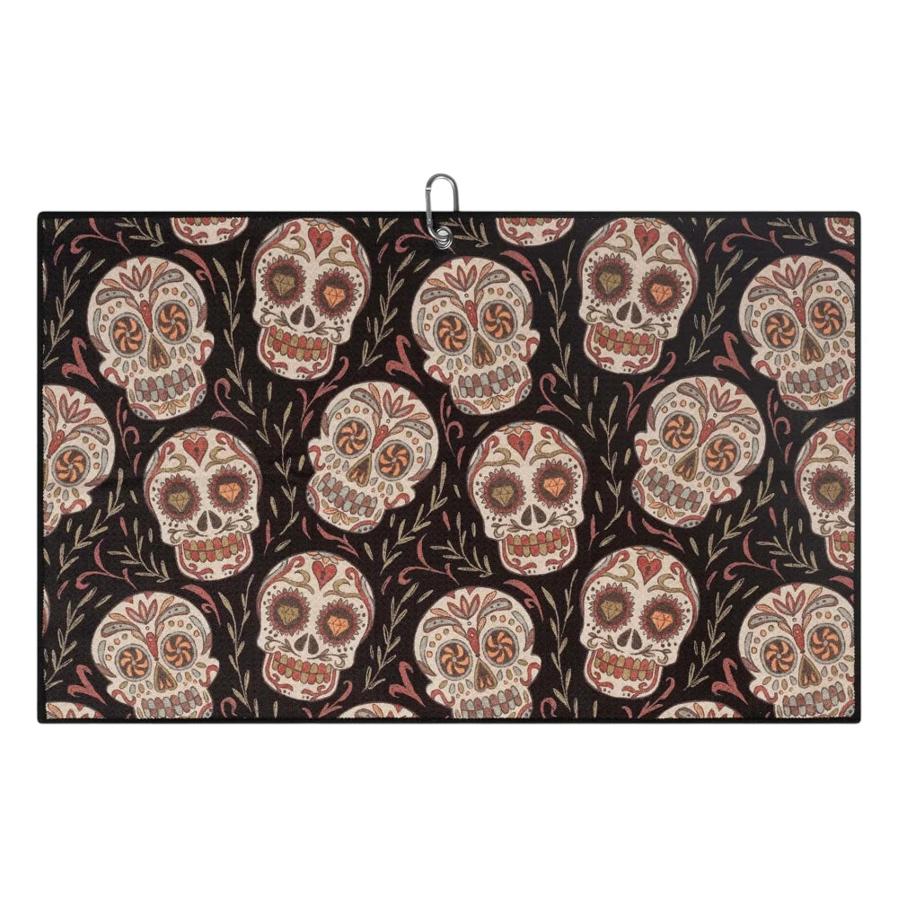 Skins Golf Dia de los Muertos Towel