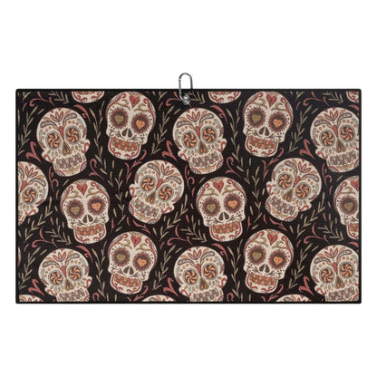 Skins Golf Dia de los Muertos Towel
