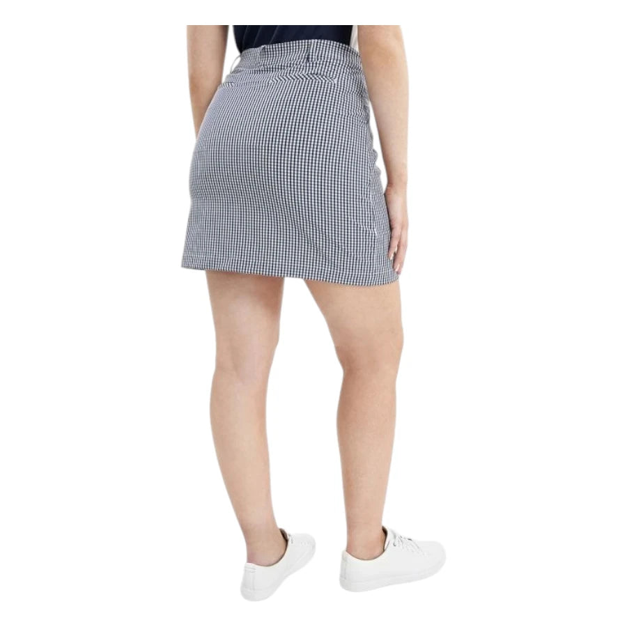 Green Lamb Ladies Olexa Gingham Skort SG24002