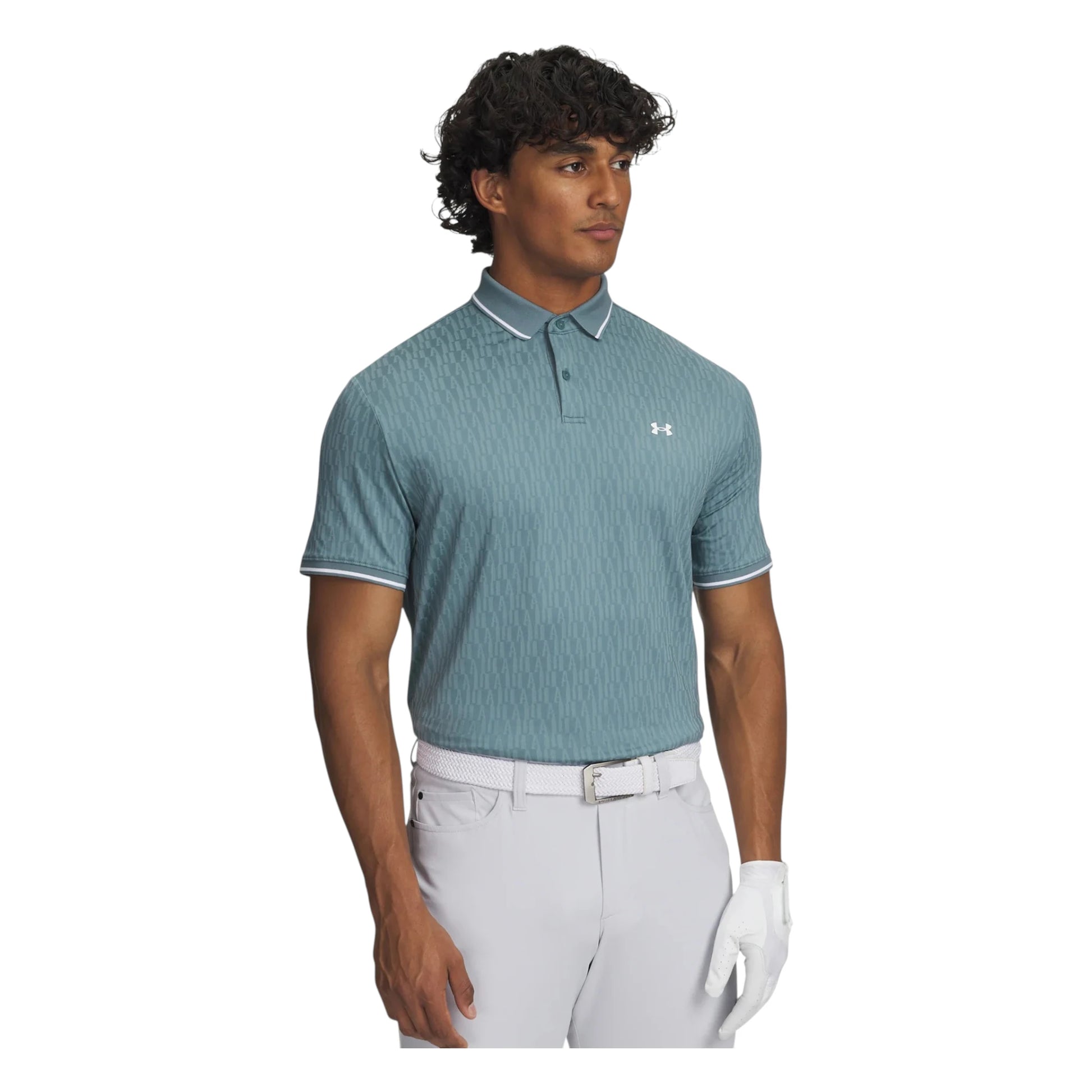 Under Armour Drive Sport Jacquard Golf Polo Shirt 6003720
