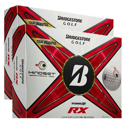 Bridgestone Tour B RX Mindset Double Dozen Golf Balls + Free Cap