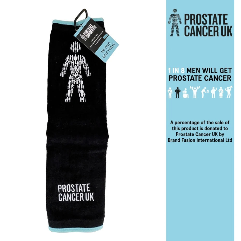 Prostate Cancer Tri Fold Golf Towel PCTW01K