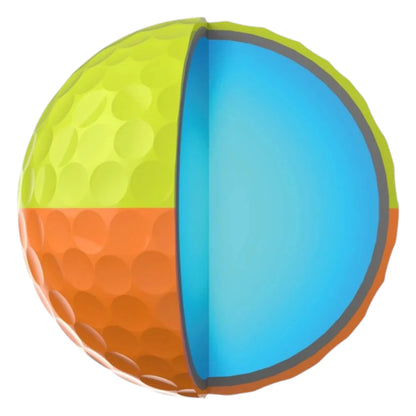 Srixon 2026 Q-Star Tour Divide Golf Balls | Yellow/Orange