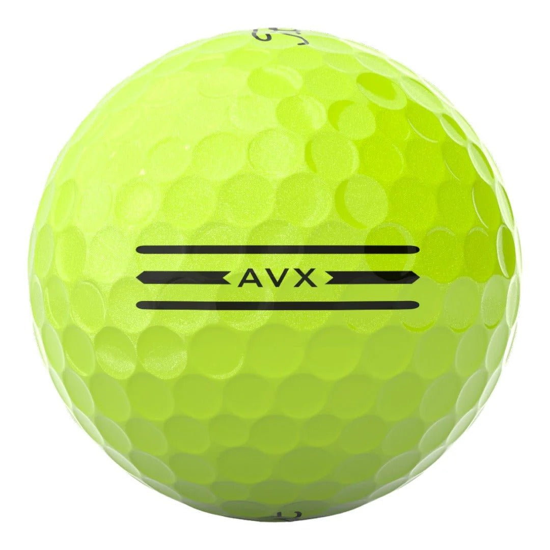 Titleist AVX Yellow Golf Balls | 2 Dozen Offer