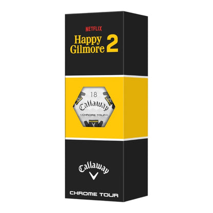 Callaway Happy Gilmore 2 "It's All In The Hips" Chrome Tour Golf Balls