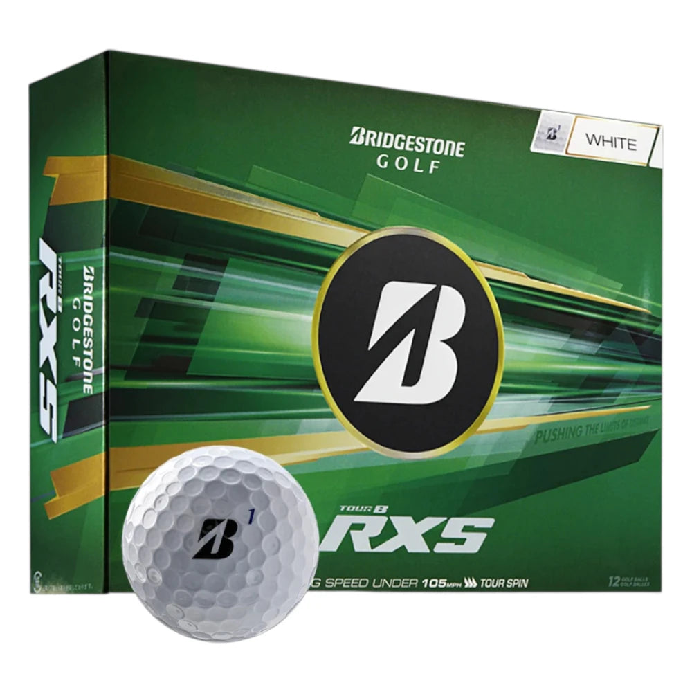 Bridgestone 2026 Tour B RXS Golf Balls | White