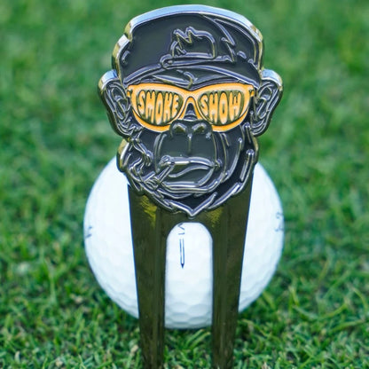 Skins Golf Smoke Show Black Divot Tool