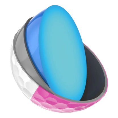 Srixon 2026 Q-Star Tour Divide Golf Balls | White/Pink