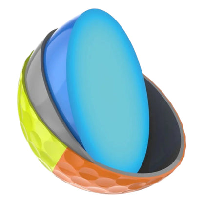 Srixon 2026 Q-Star Tour Divide Golf Balls | Yellow/Orange