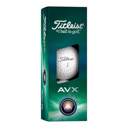 Titleist AVX White Golf Balls | 2 Dozen Offer