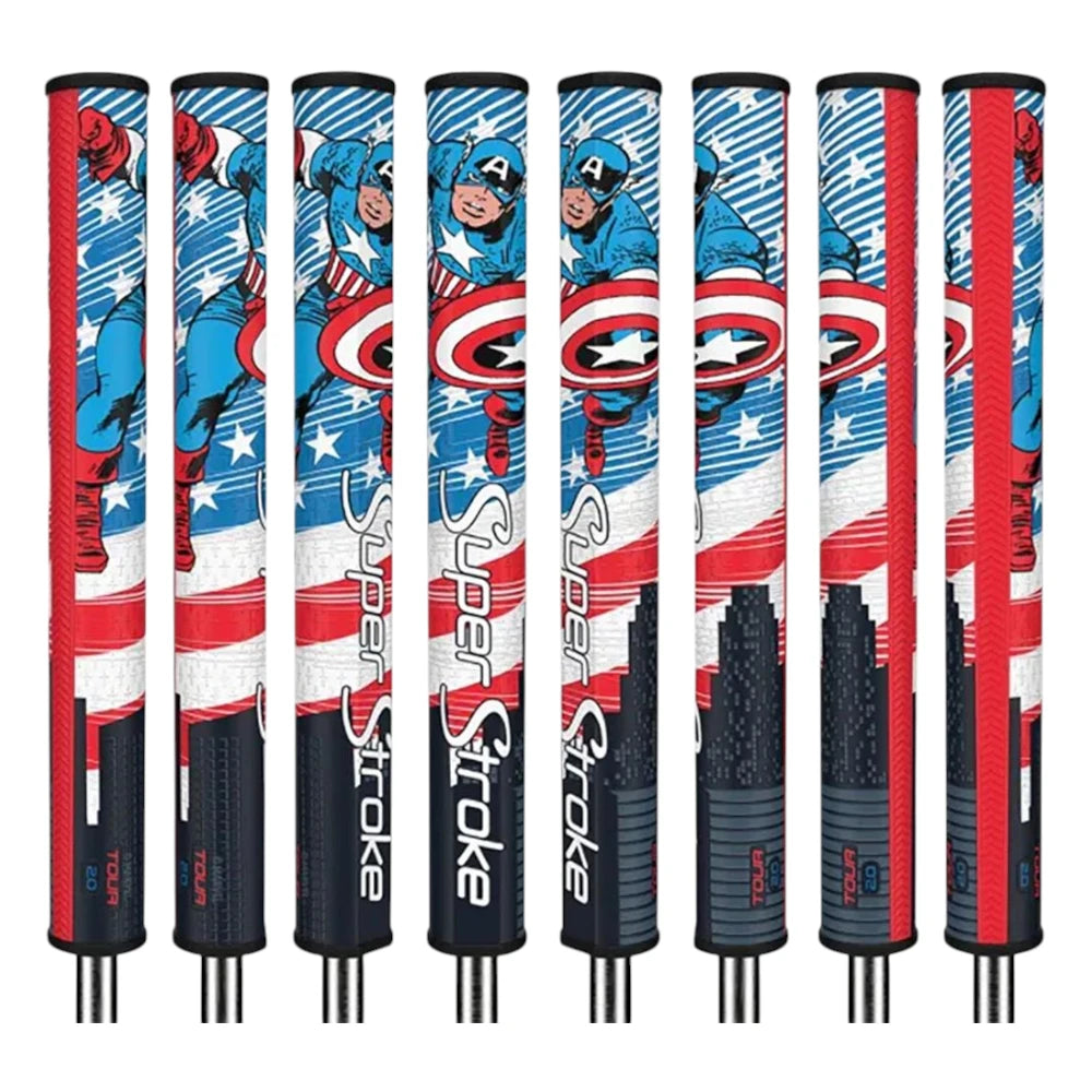 Superstroke Zenergy Tour 2.0 Marvel Captain America Golf Grip