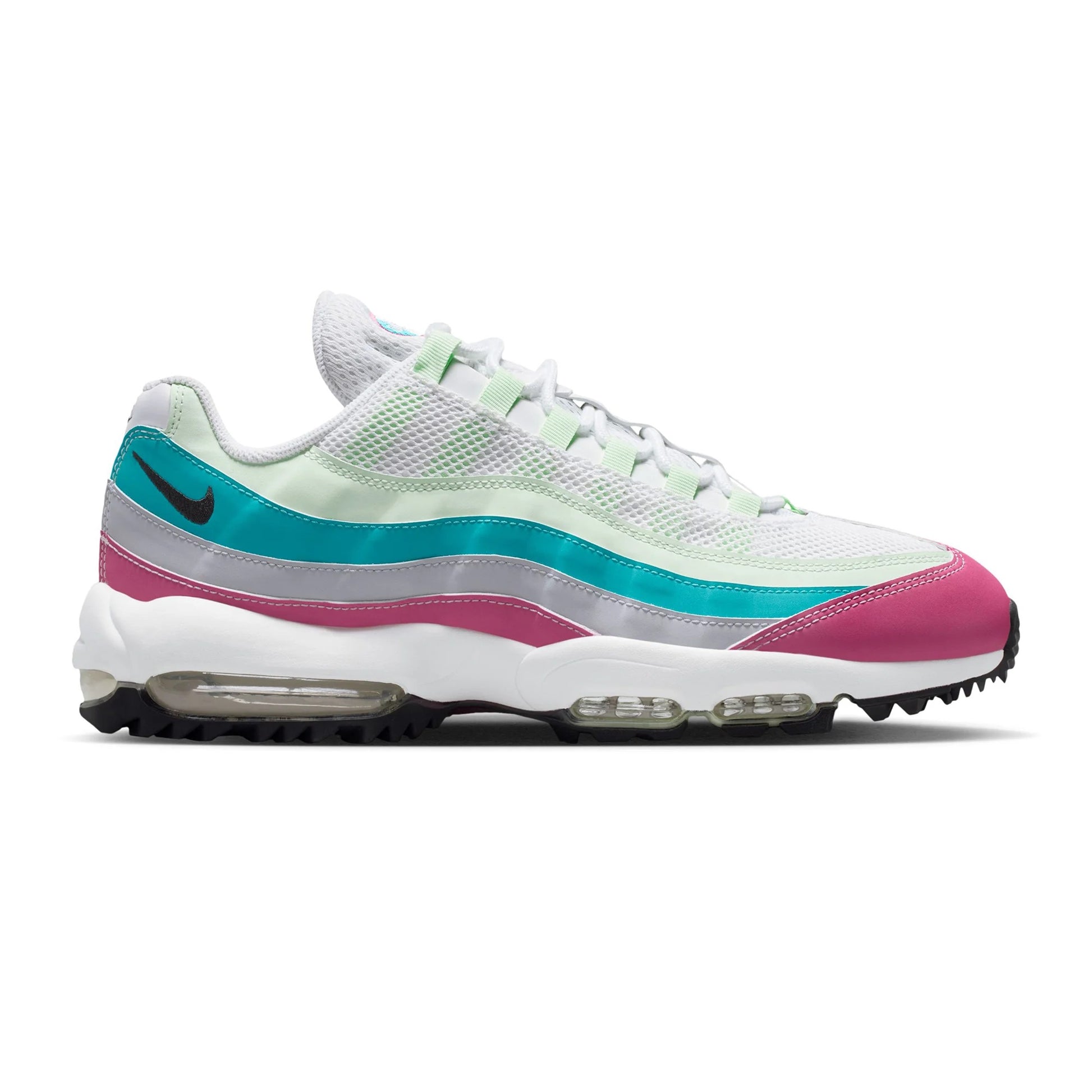 Nike Air Max 95 Golf Shoes HV4696 Peony/Anthracite/Volt Tint/Dusty