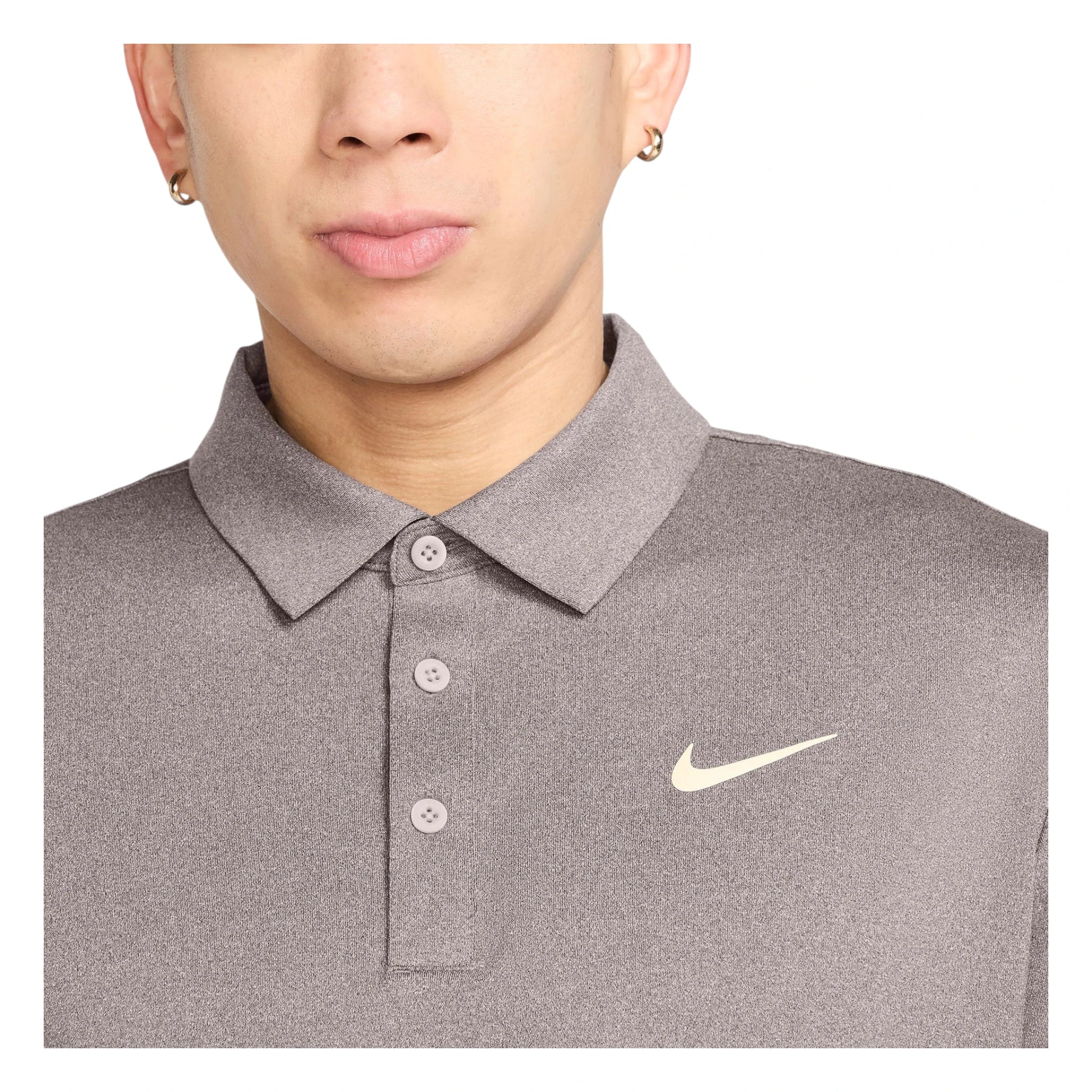 Nike Dri-Fit Tour Heather Golf Polo Shirt FZ7473