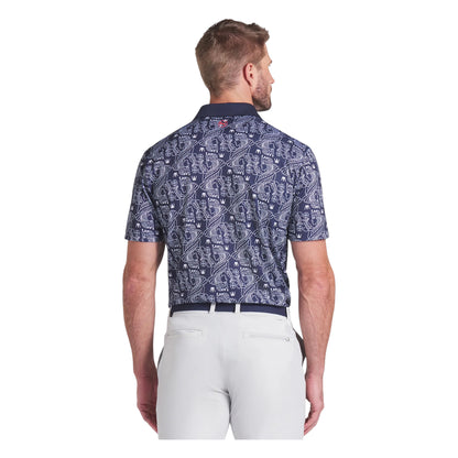 Puma Pique Royal Golf Polo Shirt 628842