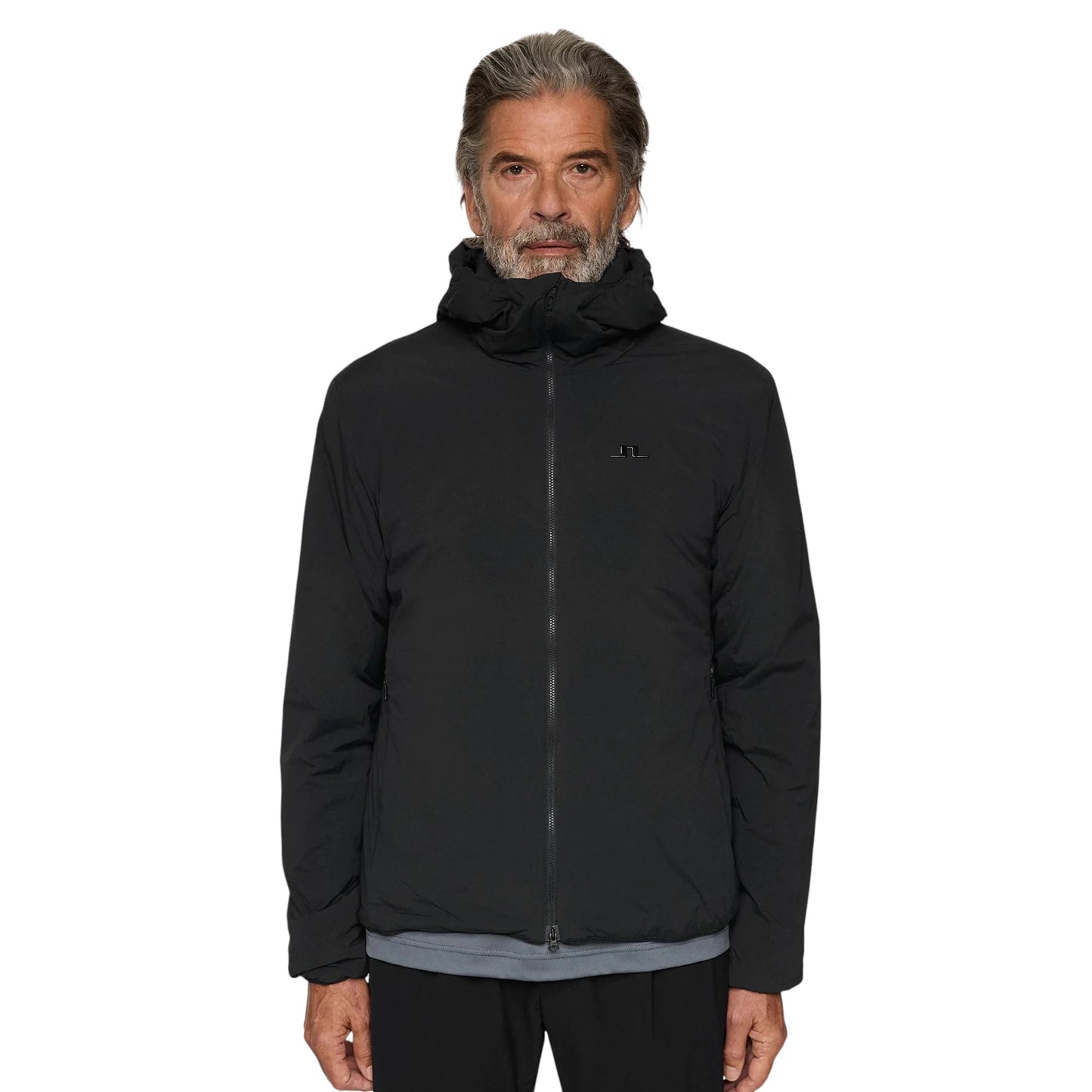 J.Lindeberg Clinton Hooded Golf Jacket AMOW13635