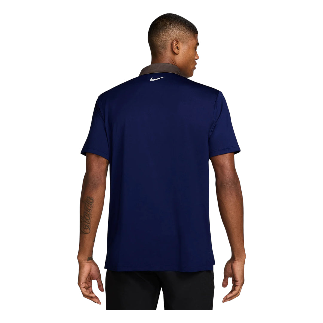Nike Dri-Fit Tour Contrast Golf Polo Shirt FZ7501