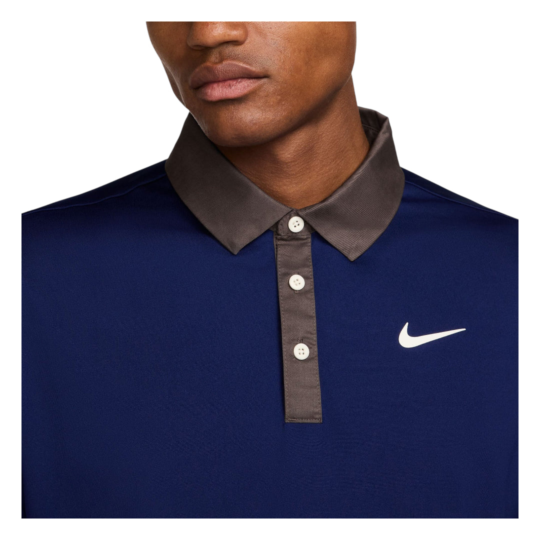 Nike Dri-Fit Tour Contrast Golf Polo Shirt FZ7501