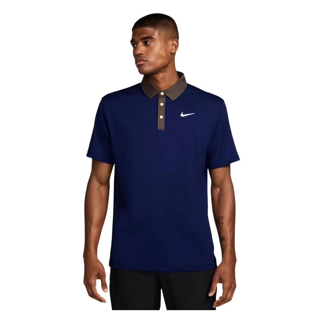 Nike Dri-Fit Tour Contrast Golf Polo Shirt FZ7501
