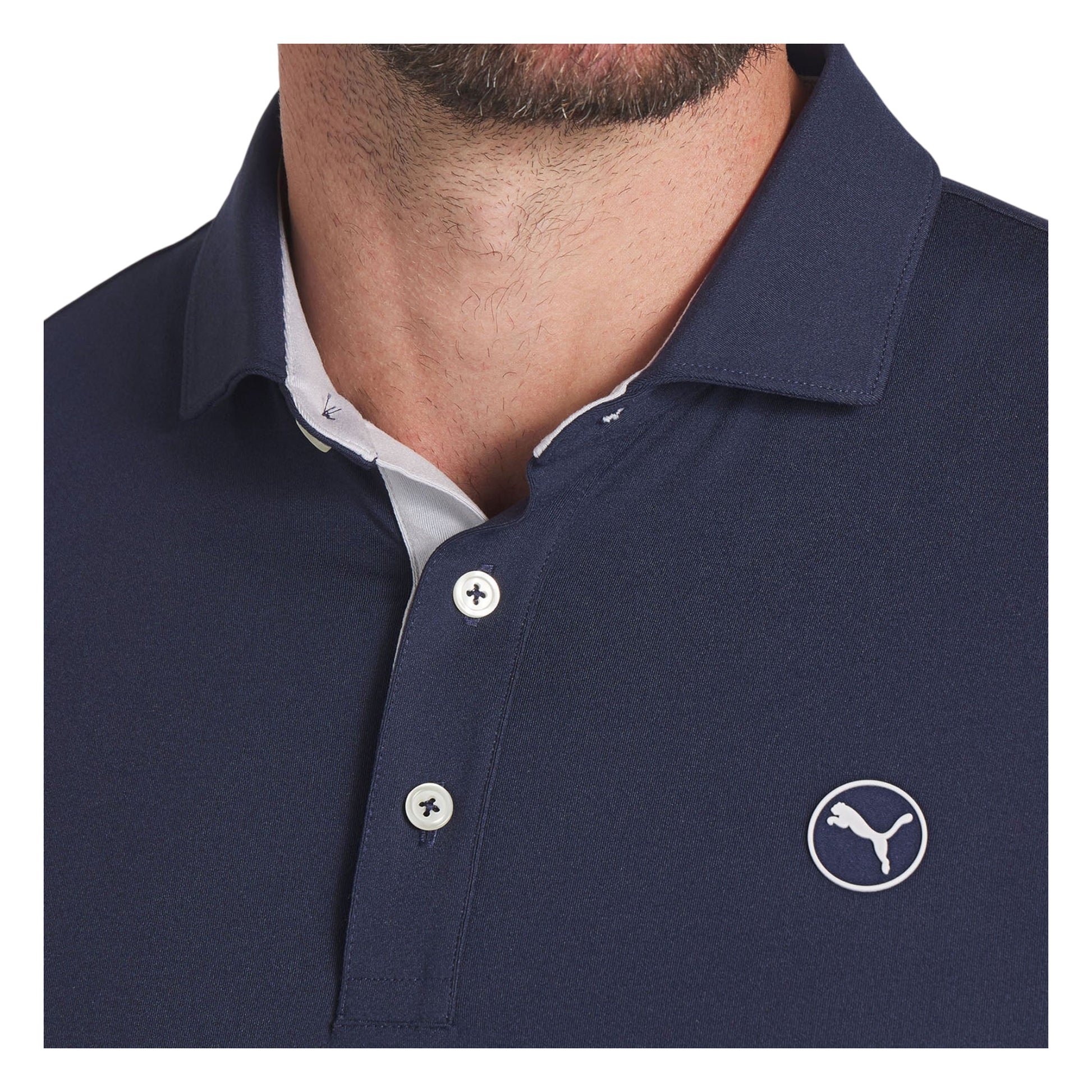 Puma Cloudspun Midweight LS Golf Polo Shirt 626995