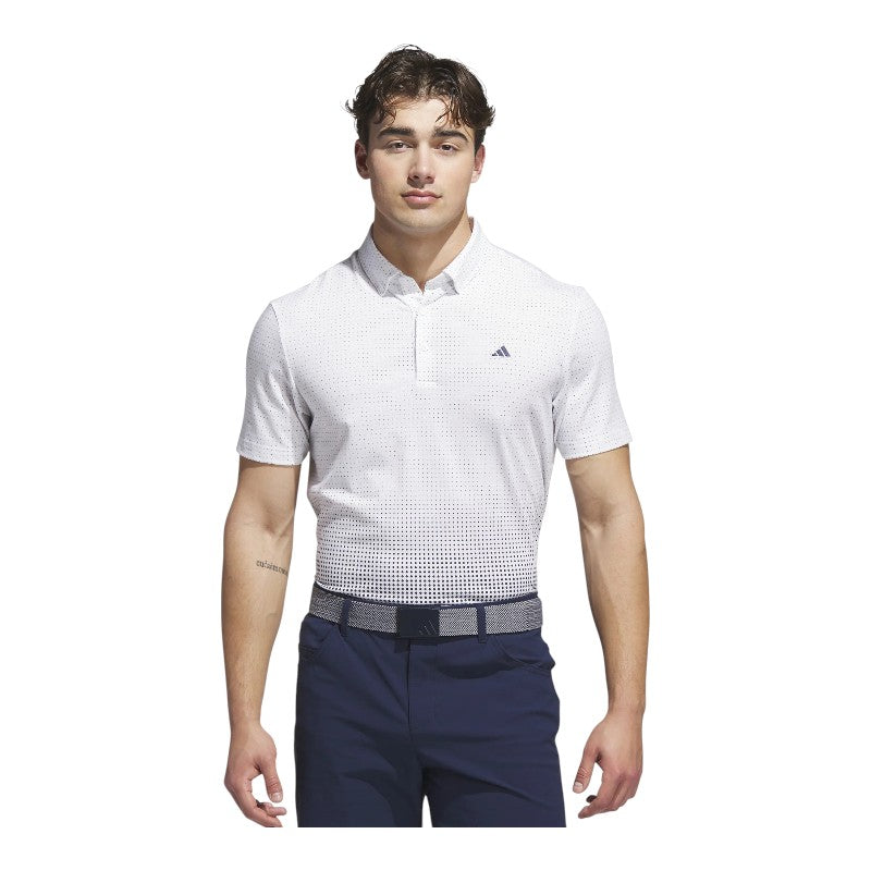 adidas Go-To Rise Print Golf Polo Shirt KA7920
