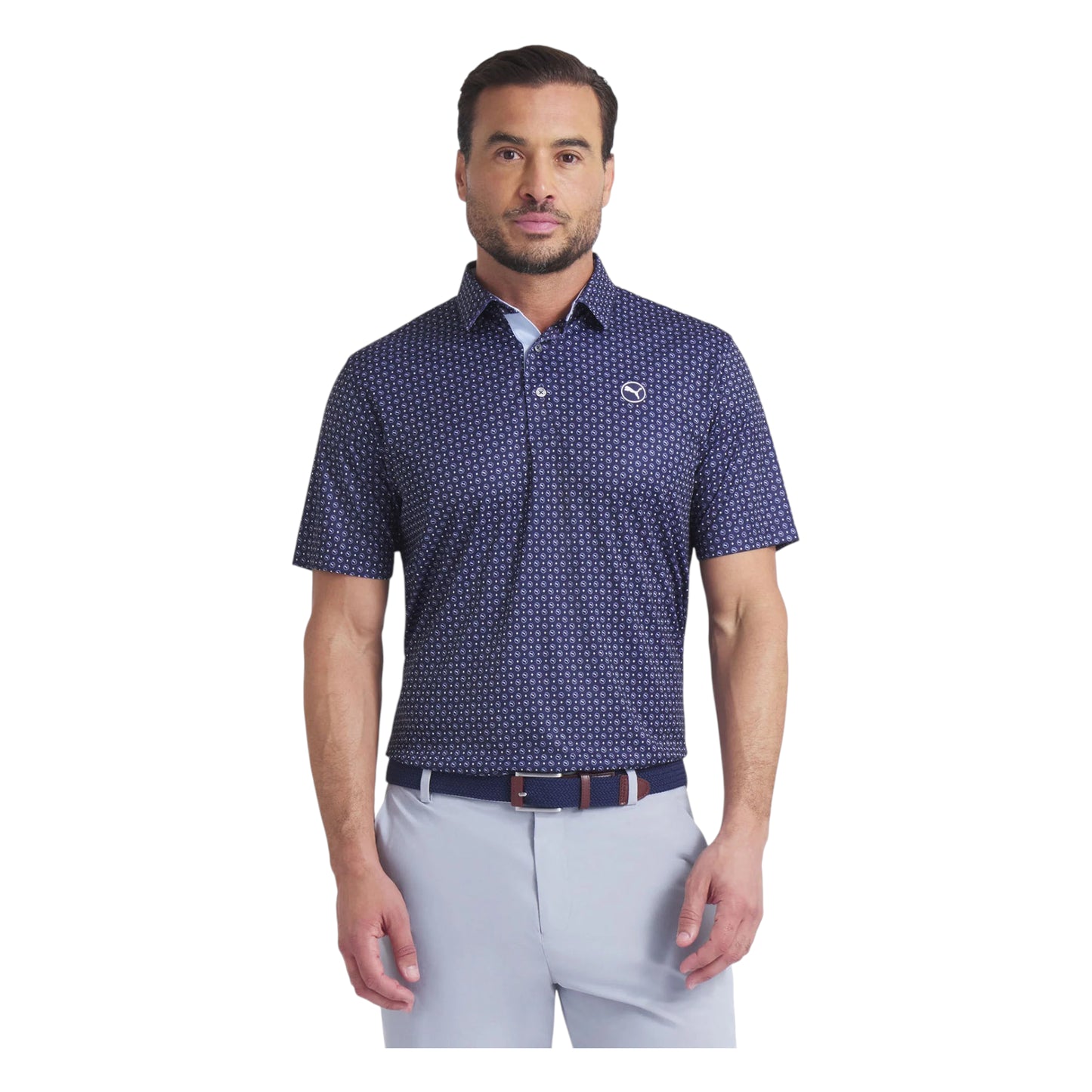 Puma Pure 2.0 Circle Cat Golf Polo Shirt 632248