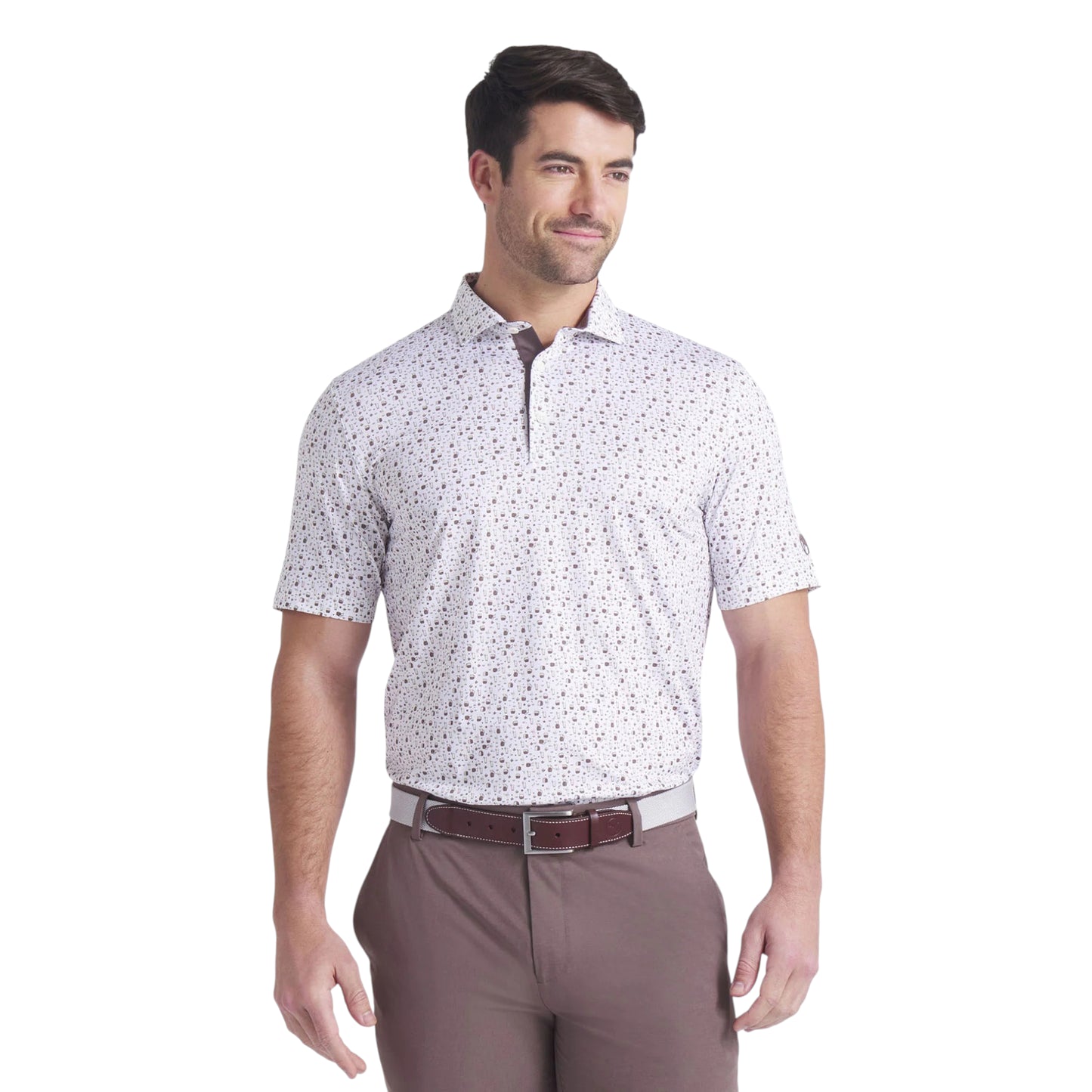 Puma Golf X Arnold Palmer Tea Time Golf Polo Shirt 630298