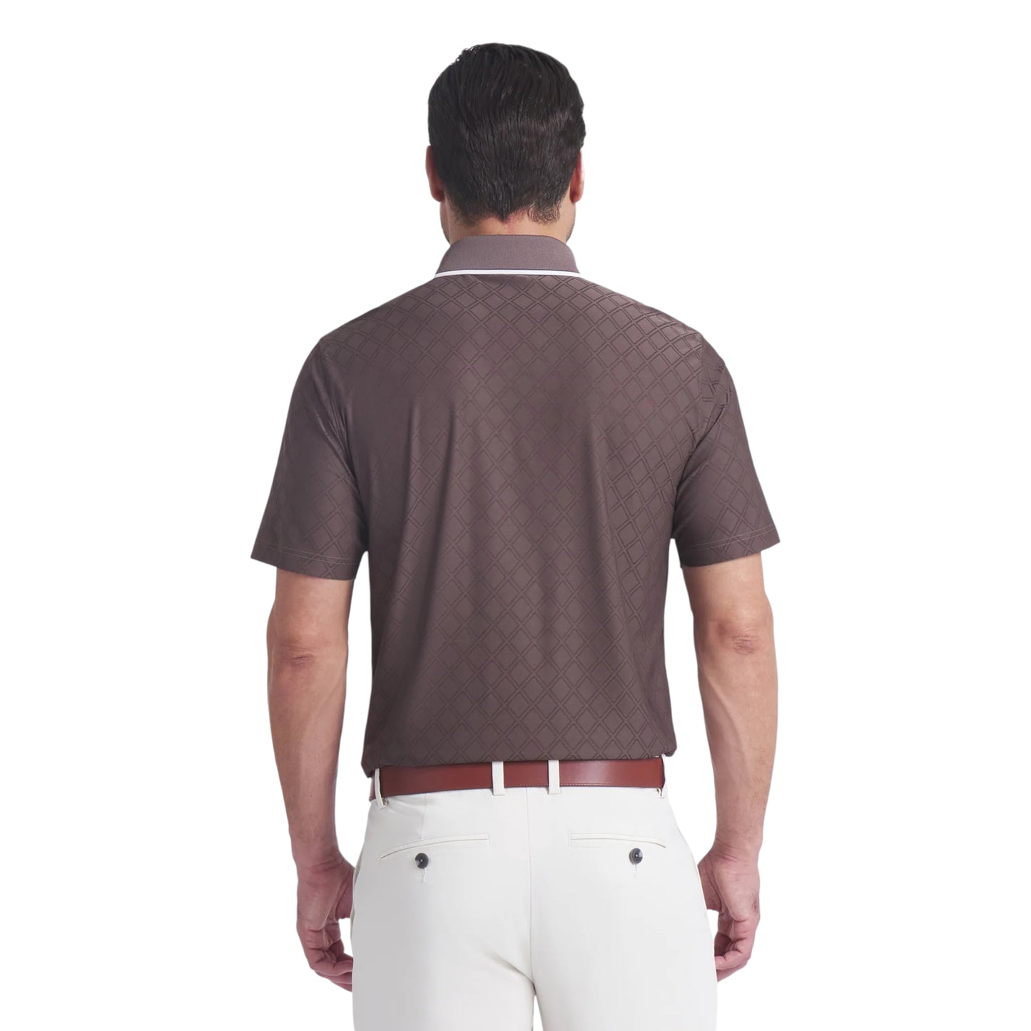 Puma X Arnold Palmer Tipped Jacquard Golf Polo Shirt 630179