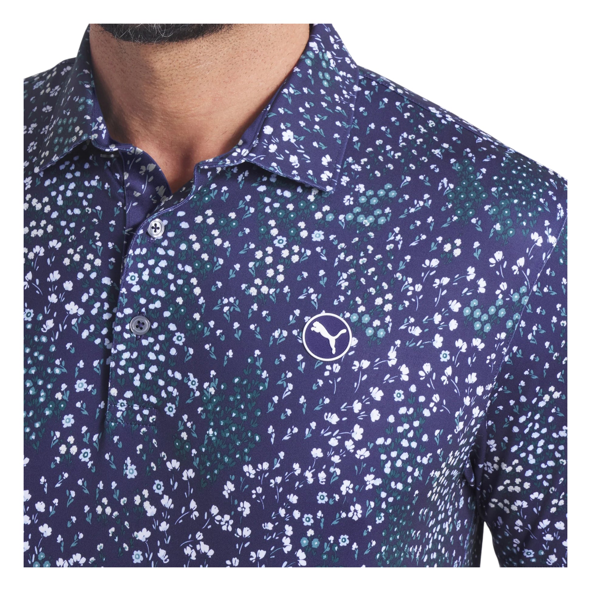 Puma Cloudspun Garden Golf Polo Shirt 633734