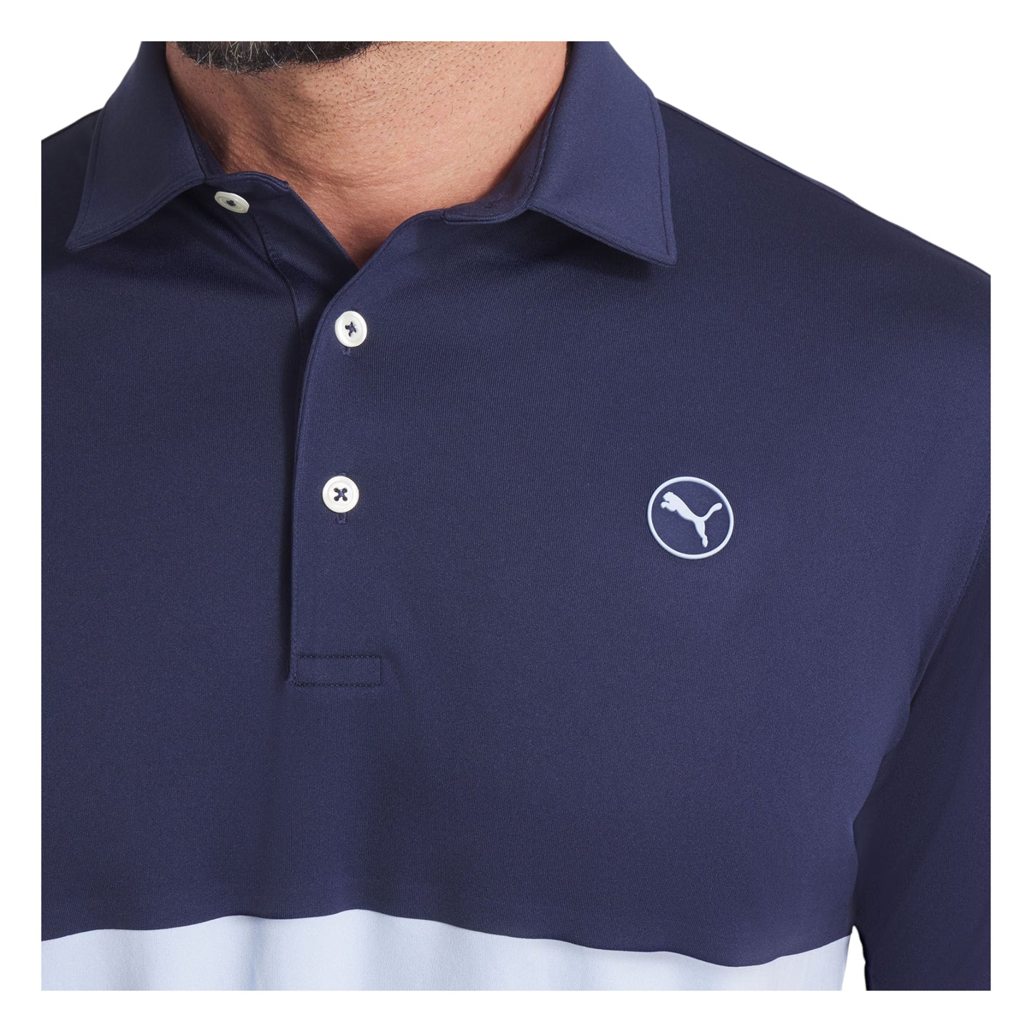 Puma Pure 2.0 Colourblock Golf Polo Shirt 629319