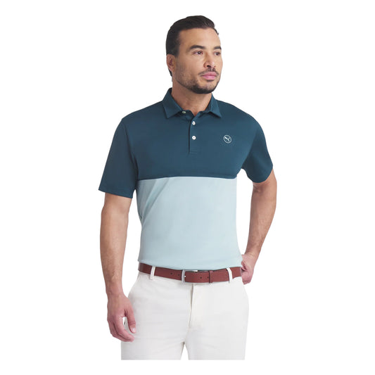 Puma Pure 2.0 Colourblock Golf Polo Shirt 629319