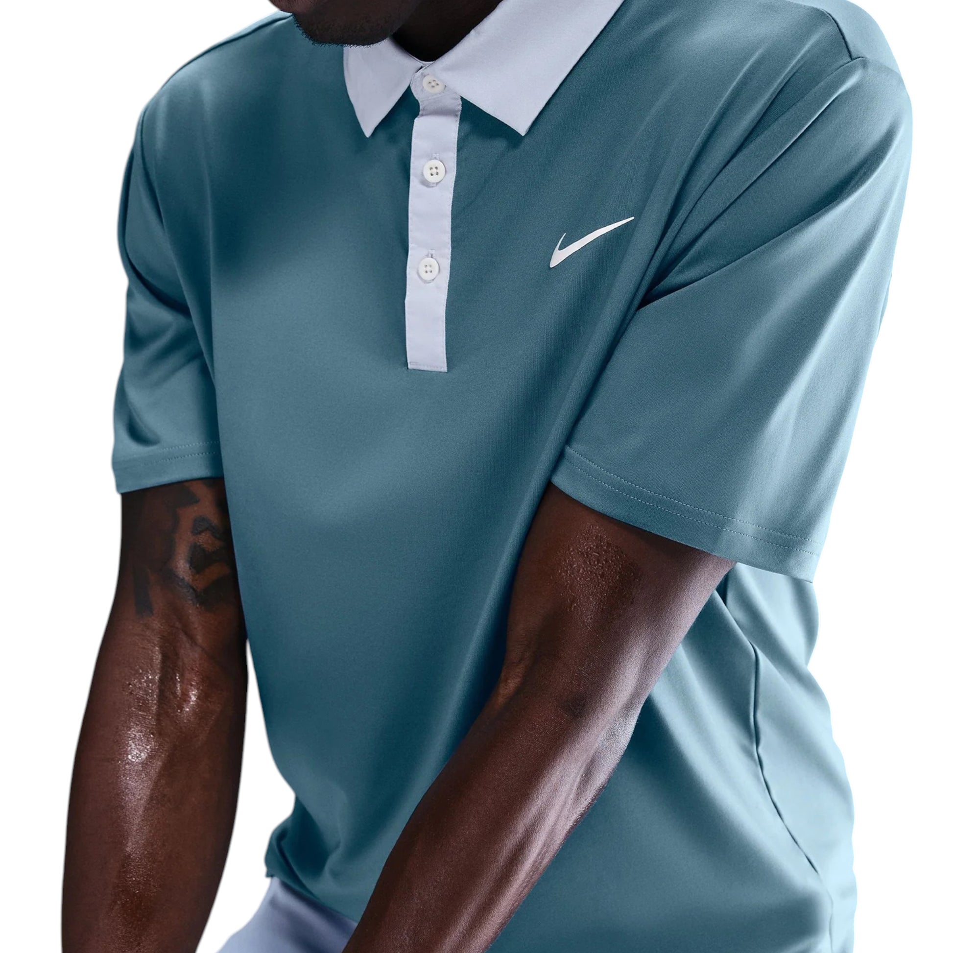 Nike Dri-Fit Tour Contrast Golf Polo Shirt FZ7501