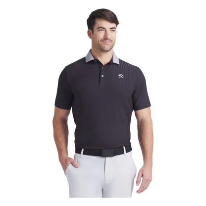Puma MATTR Stripe Jacquard Golf Polo Shirt 633022