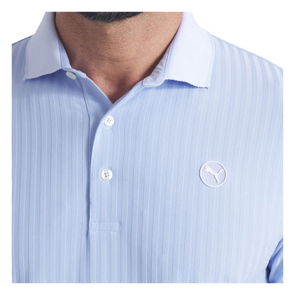 Puma MATTR Stripe Jacquard Golf Polo Shirt 633022