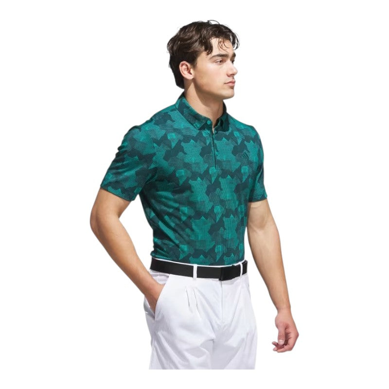 adidas Go-To Print Golf Polo Shirt JY1913