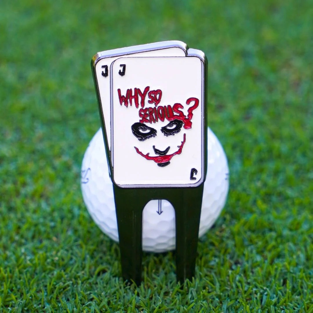 Skins Golf Joker Cards Divot Tool