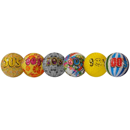Longridge Decades Novel Golf Balls