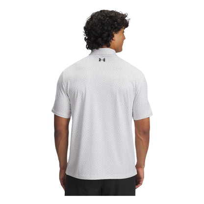 Under Armour Tee To Green Printed Golf Polo Shirt 1383715